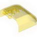Windscreen 5 x 6 x 2 Curved Top Canopy with 4 Studs and Handle