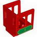 Duplo Train Steam Engine Cabin with Green Plaque and Number 1 Print