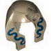 Minifig Headdress Mummy with Two Snakes Print