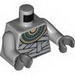 Torso Pharaoh's Quest Bandage Wrapping and Gold Necklace Print (Mummy Warrior) / Light Bluish Gray Arms / Dark Bluish Gray Hands