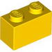 Набор LEGO Brick 1 x 2 with Eyes and Smile and Eyebrows Print, Желтый