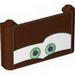 Windscreen 1 x 6 x 3 with Eyes on White Background Print