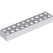 Набор LEGO Brick 2 x 10 with Black 'MARCH' and 'APRIL' Print on opposite sides, Белый