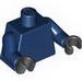 Torso Plain / Dark Blue Arms / Black Hands