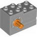 Windup Motor 2 x 4 x 2 1/3 with Orange Release Button