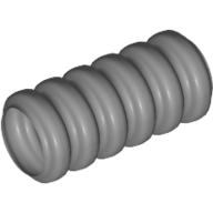 Набор LEGO Hose, Ribbed 7mm D. 2L, Серебристый металлик