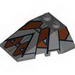 Wedge 4 x 4 Triple with Stud Notches with Sith Nightspeeder Print 2