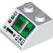 Slope 45В° 2 x 2 with Control Panel and Screen with Minifig Scan Print
