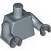 Torso Plain / Sand Blue Arms / Dark Bluish Gray Hands