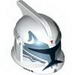 Minifig Helmet SW Clone Trooper with Holes, Wolfpack Clone Trooper Print