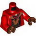 Torso Naboo Fighter Jacket with Sand Red Harness Print / Red Arms / Reddish Brown Hands