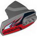 Hero Factory Armor with Ball Joint Socket - Size 5 with 'FURNO 2.0' Print