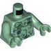 Torso PotC Bare Chest with Marine Growth Print / Sand Green Arms / Sand Green Hands
