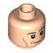 Minifig Head Male Vertical Cheek Lines, White Pupils Print (HP Stan Shunpike) [Blocked Open Stud]
