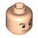 Minifig Head Dual Sided HP Neville Closed Mouth / Gritting Teeth Print [Hollow Stud]