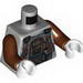 Torso SW Armor Plates Print (Dengar) / Reddish Brown Arms / White Hands