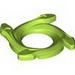 Ring 4 x 4 with 2 x 2 Hole and 4 Snake Head Ends (Ninjago Spinner Crown)