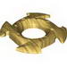 Ring 4 x 4 with 2 x 2 Hole and 4 Arrow Ends (Ninjago Spinner Crown)