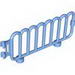 Duplo Fence Railing with Scalloped Top and Clips on End