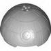 Cylinder Hemisphere 11 x 11, Studs on Top - Death Star Half with Superlaser (9676)