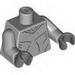Torso Alien with Muscles Outline Print / Light Bluish Gray Arms / Dark Bluish Gray Hands