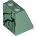 Slope 65В° 2 x 2 x 2 with Bottom Tube with Black and Dark Green Robe Print