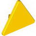 Набор LEGO Road Sign Clip-on 2 x 2 Triangle with Shark Infested Waters Print (Printed), Желтый