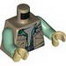 Torso Vest and Camouflage Shirt Print / Sand Green Arms / Tan Hands