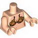 Torso SW Princess Leia Slave Print / Light Flesh Arms / Light Flesh Hands