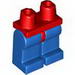 Набор LEGO Hips and 1 Black Left Leg, 1 Dark Red Right Leg, Голубой
