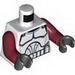 Torso Clone Trooper Armour Print / Dark Red Arms / Black Hands