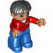 Набор LEGO Duplo Figure Adult Male, Красный