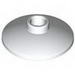 Набор LEGO Dish 2 x 2 Inverted (Radar) with HP Clock Top Print, Белый