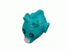 Набор LEGO Minifig Head Modified Greedo with Black Eyes Print, Темно-бирюзовый