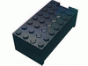 Набор LEGO Electric 9V Battery Box Small Complete Assembly with LL-6482 Print, Белый