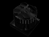 Набор LEGO Electric, Sound Siren 9V 2 x 2 x 1 1/3 with Two Space Noises, Белый