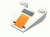 Набор LEGO Wedge 4 x 4 Taper with SW Snowspeeder Vent Print [4500-1/-2], Белый