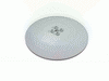 Набор LEGO Dish 10 x 10 Inverted (Radar) with Black and Gray Concentric Circles Print, Trans-Neon Orange