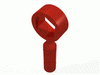 Набор LEGO Minifig Tool Box Wrench - 3-Rib Handle, Черный