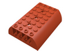 Набор LEGO Slope, Curved 8 x 6 x 2 Double with Chrome Silver Sides Print, Желтый