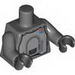 Torso SW Imperial Officer 3 Print (Hoth) / Dark Bluish Gray Arms / Black Hands