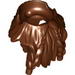 Minifig Beard - Full with Braided Moustache Ends
