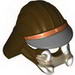 Minifig Helmet - Skiff Guard with Printed Facegear and Headband