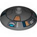Dish 3 x 3 Inverted (Radar) with SW Droid T7-O1 Print