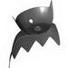 Набор LEGO Minifig Cape Cloth, Angular Points and Collar with Vampire Black Side Print, Красный