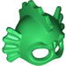 Minifig Head Cover, Swamp Creature with Eye Holes, Fins and Spikes