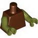 Torso Plain / Olive Green Arms / Olive Green Hands