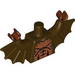 Torso Monster Fighters Bat with Medium Dark Flesh Fur Print / Dark Brown Arms with Wings / Reddish Brown Hands
