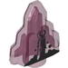 Rock Stepped with Black Zombie Print