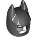 Minifig Batman Mask with Angular Ears and Pronounced Brow